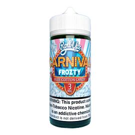 Roll Up Carnival Frozty Blue Cotton Candy